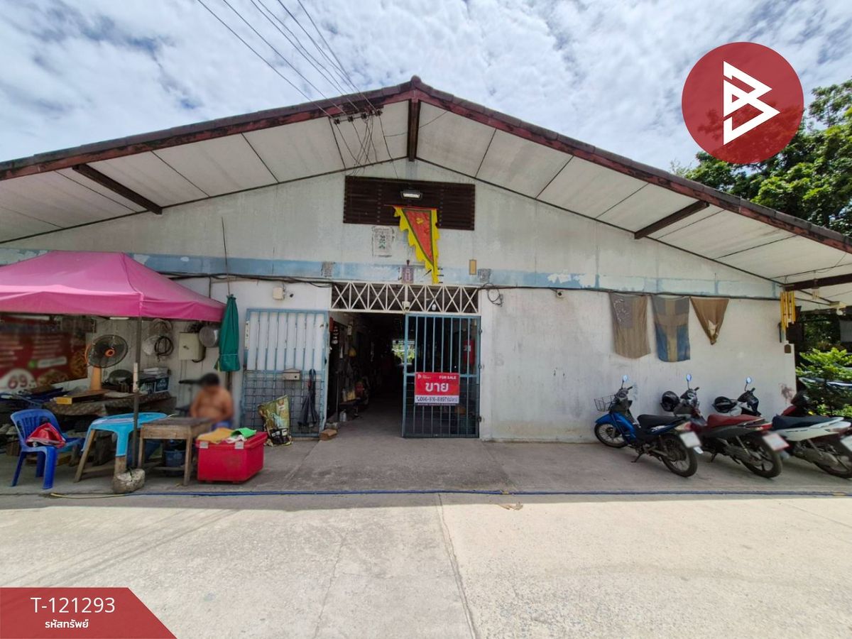 For SaleHotel&Apartment BusinessMahachai Samut Sakhon : Apartment for sale in an area of ​​1 rai 3 ngan 65 sq.w. Krathum Baen Samut Sakhon