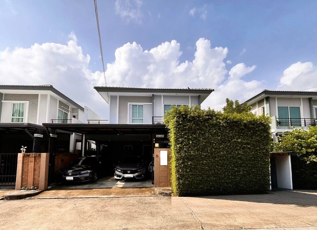 ให้เช่าบ้านสมุทรปราการ สำโรง : ให้เช่า/ขาย 39ตรว 3นอน2น้ำ บ้านเดี่ยว 2 ชั้น THE PLANT เทพารักษ์ ซ.ศรีมิตร 