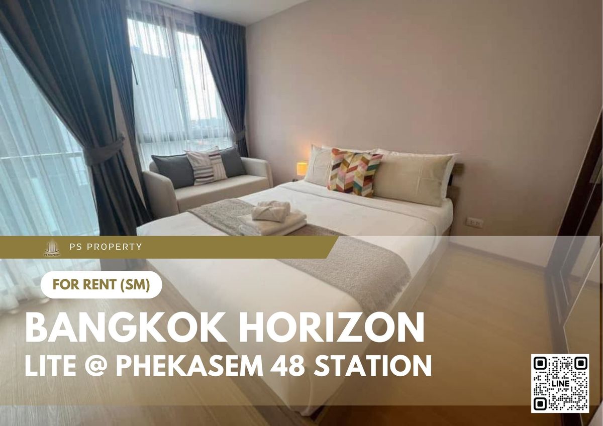 ให้เช่าคอนโดบางแค เพชรเกษม : ให้เช่า ✨ Bangkok Horizon Lite @ Phekasem 48 Station ✨ เฟอร์นิเจอร์ และ เครื่องใช้ไฟฟ้าครบ รวม Wi-Fi ใกล้ MRT เพชรเกษม 48