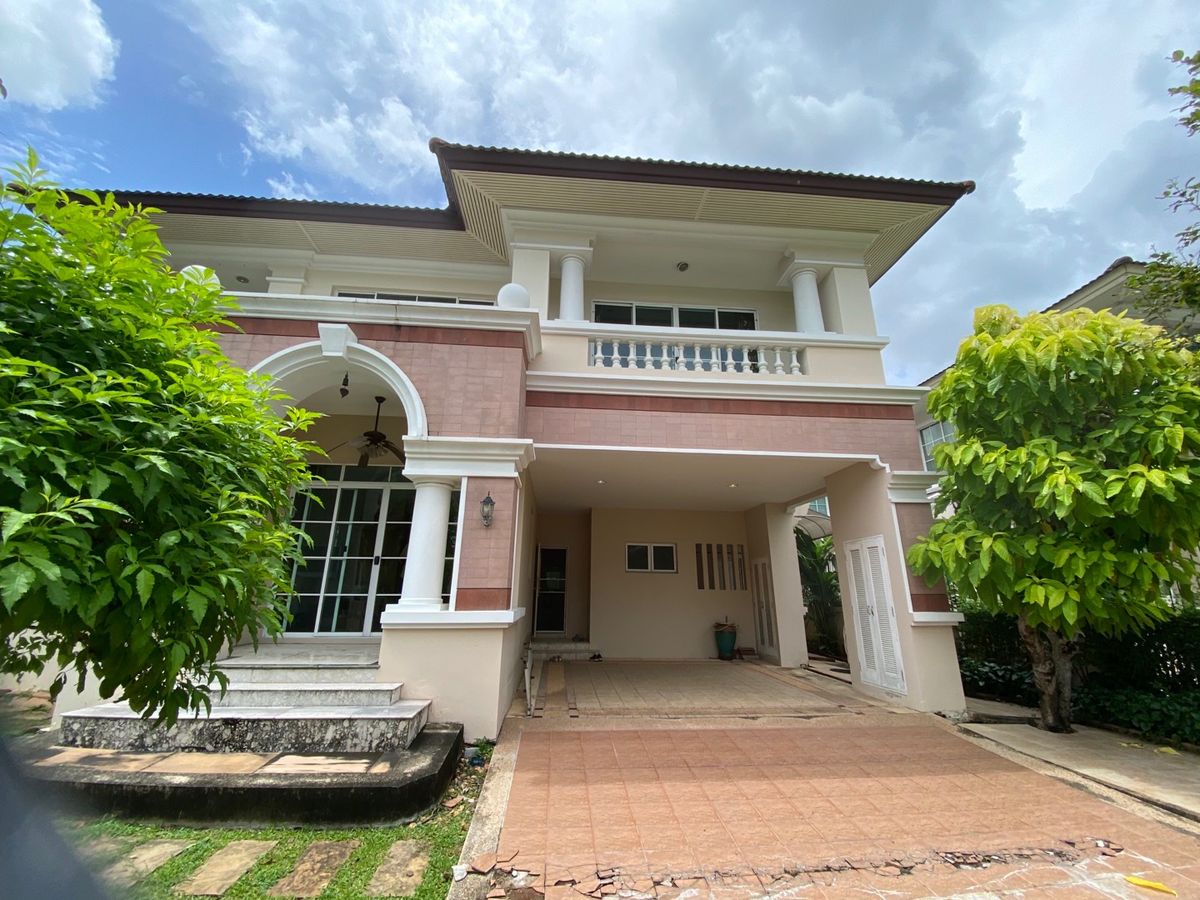 For SaleHousePattanakan, Srinakarin : Ban Nantawan, Suan Luang, Rama 9, one -story house, 2 floors 128 square wah, 300 square meters, 4 bedrooms, Sandly Winner.