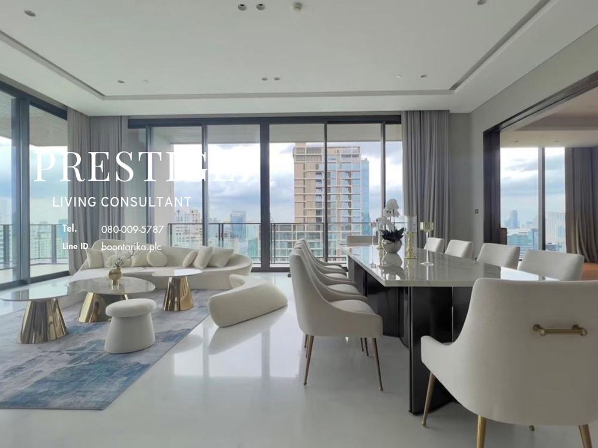 คอนโดวิทยุ ชิดลม หลังสวน : 📌For RENT เช่า | The Residences at Sindhorn Kempinski - 3+1BR (337 sqm) 700,000 THB / 160,000,000 THB