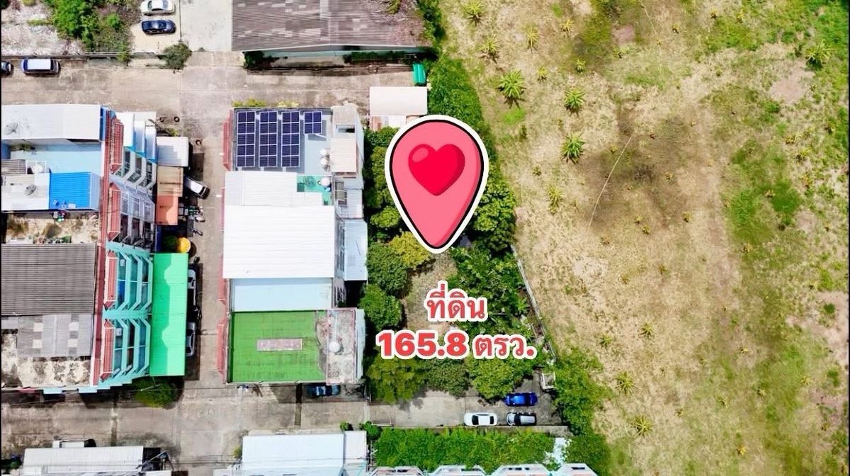 For SaleLandBang kae, Phetkasem : Land on the main road 165.8 sq. Kanchanaphisek - Bang Khae. Beautiful land on the main road is only 100 meters like this ... rarely appear in the market often.