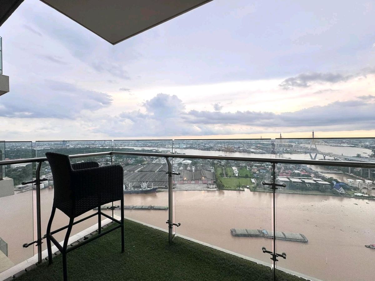 For SaleCondoRama3 (Riverside),Satupadit : 🔥 For Sale: The Pano Rama 3 - Ultra Luxury Condo 🔥✨ Panoramic Chao Phraya River View | High Floor ✨