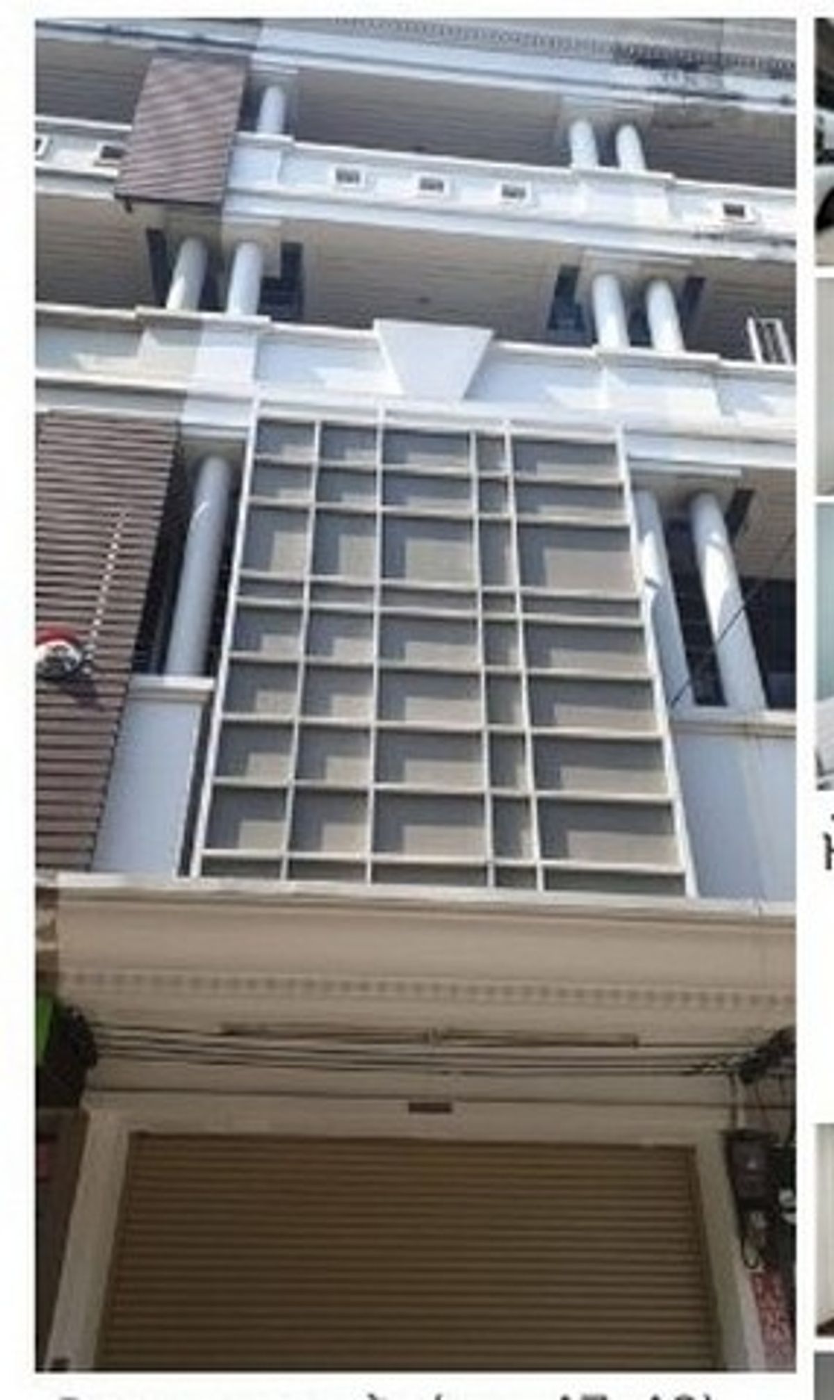 For RentShop HouseRama9, Petchburi, RCA : HR2842 Building 4.5 floors, Rama 9 area, near the road next to the road, suitable for office showroom, clinic