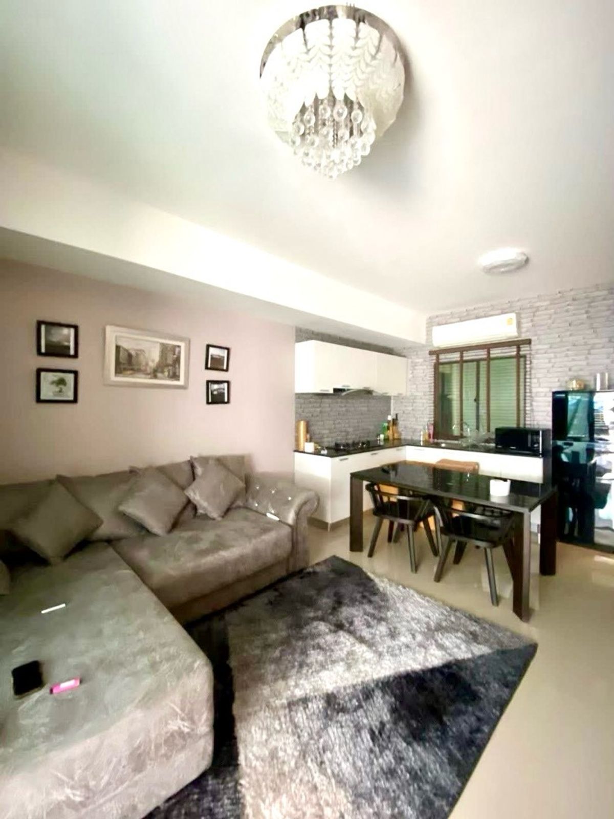 For RentTownhomePattanakan, Srinakarin : 🌟 Townhome Pleano, PLENO, Rama 9, Krungthep Kreetha, has a fir+electrical appliances ready ✨