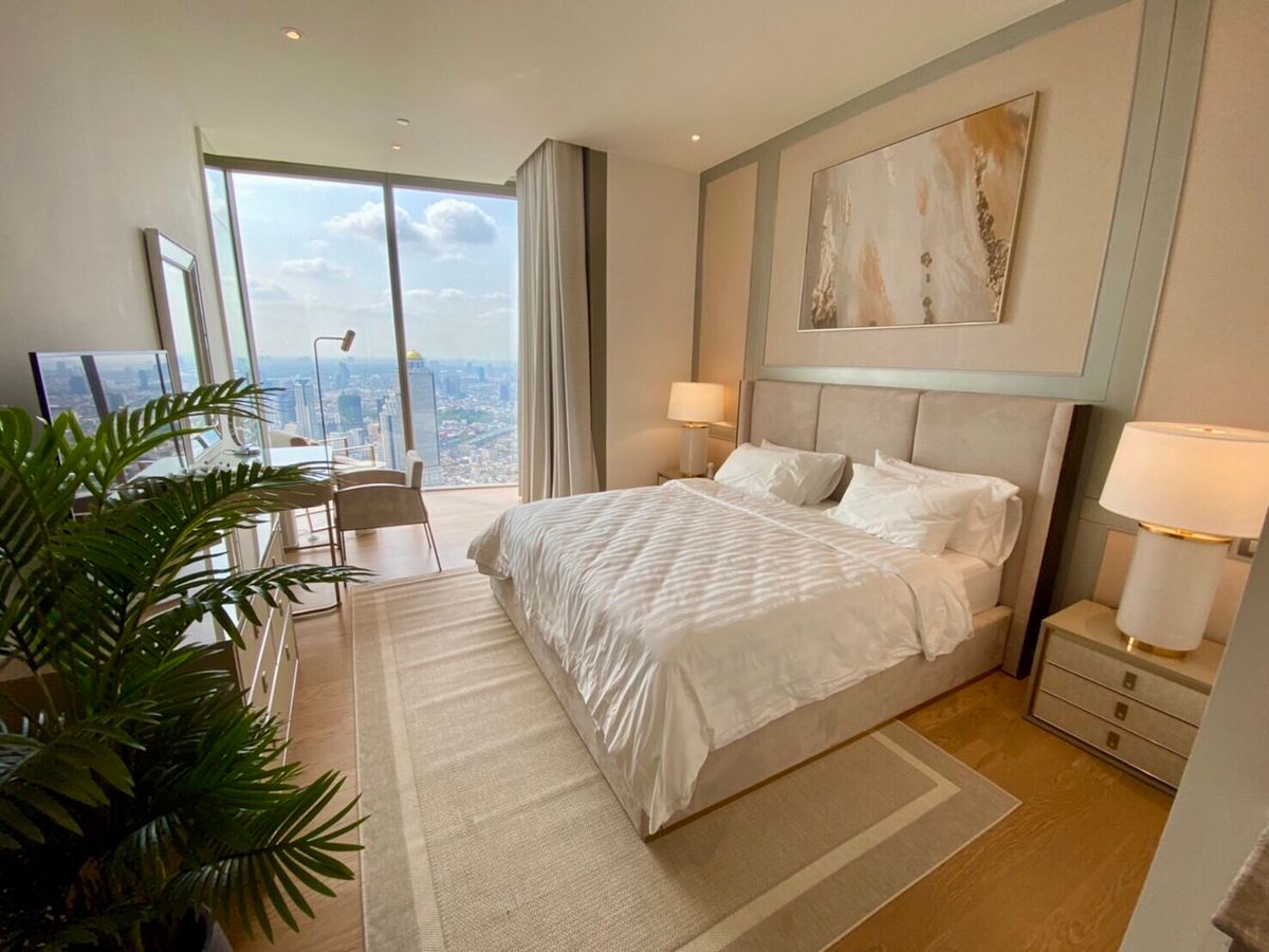ให้เช่าคอนโดวงเวียนใหญ่ เจริญนคร : Rare unit ให้เช่า Magnolias Waterfront Residences ราคา 180,000 บาท [MKr250910]