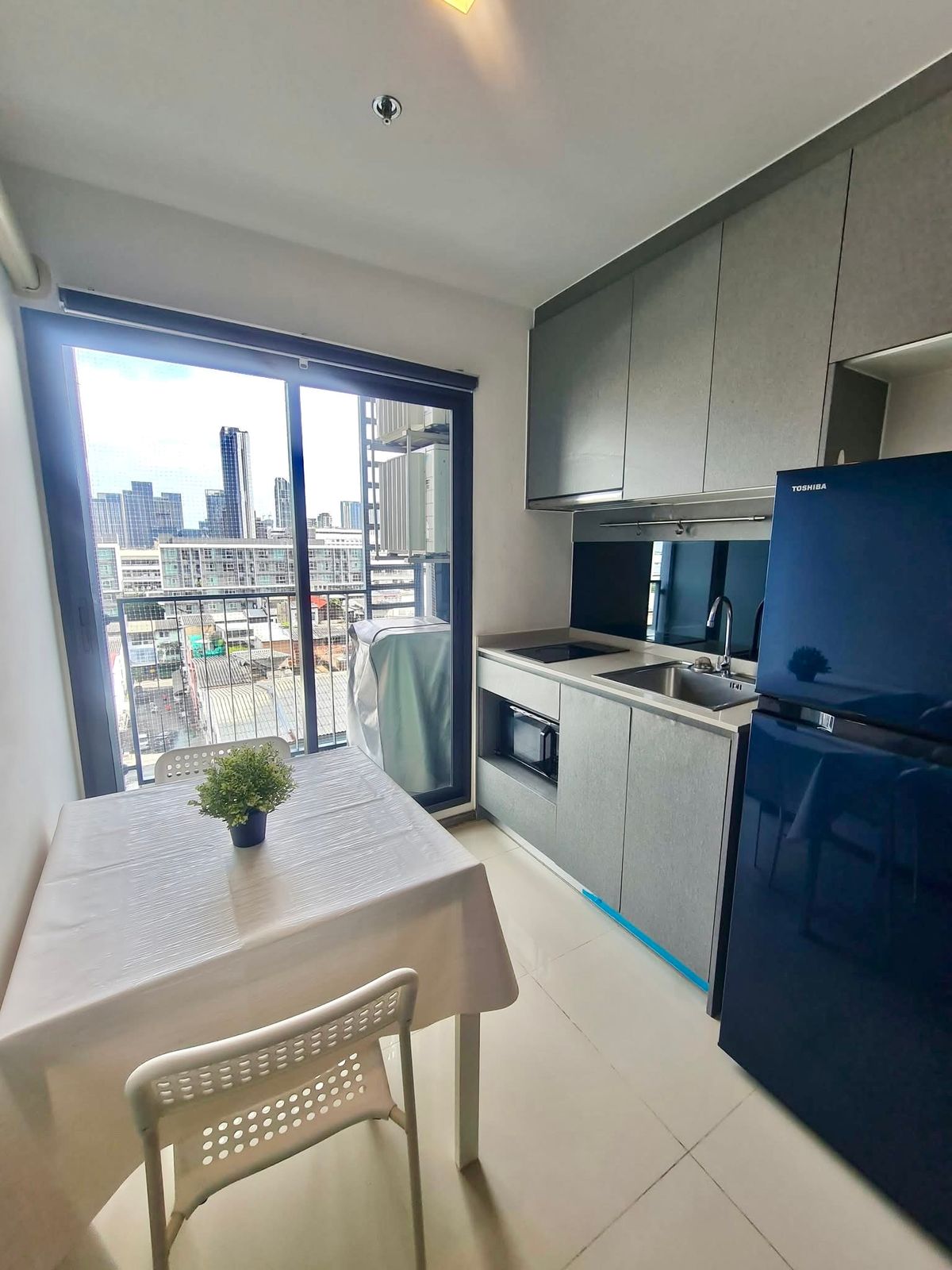 For RentCondoOnnut, Udomsuk : For rent 🔥 IDEO Sukhumvit 93 🔥 near BTS Bang Chak, fully furnished and equipped with appliances