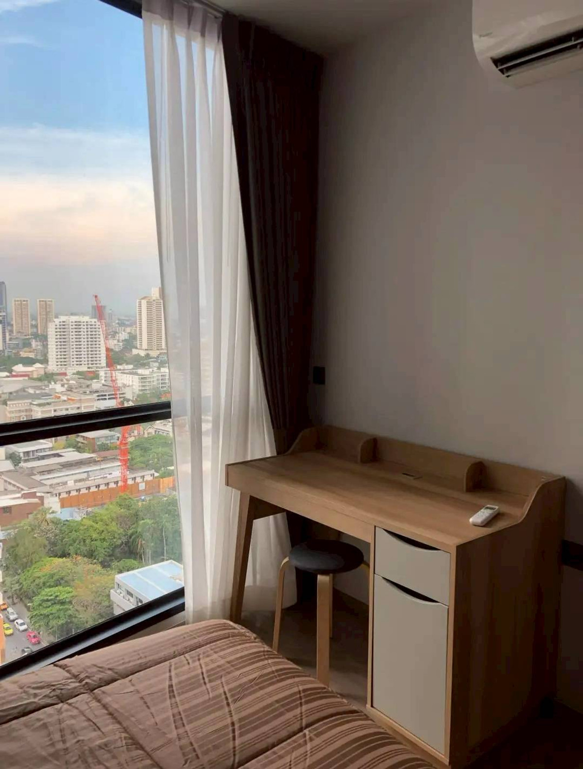 For RentCondoSukhumvit, Asoke, Thonglor : ✨ GT15815 | Condo Rhythm Ekkamai, convenient travel, near BTS, there is a shuttle, beautiful room, fully furnished, ready to move in!!
