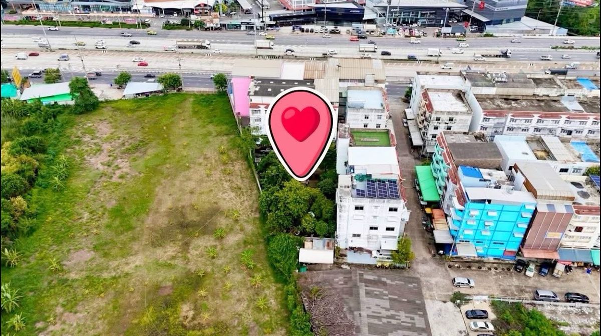 For SaleLandBang kae, Phetkasem : Land on the main road 165.8 sq. Kanchanaphisek - Bang Khae. Beautiful land on the main road is only 100 meters like this ... rarely appear in the market often.