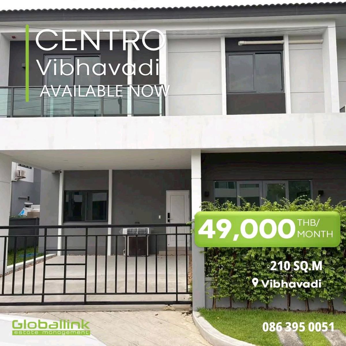 ให้เช่าบ้านวิภาวดี ดอนเมือง หลักสี่ : เซนโทร วิภาวดี 🏠
CENTRO Vibhavadi🏠