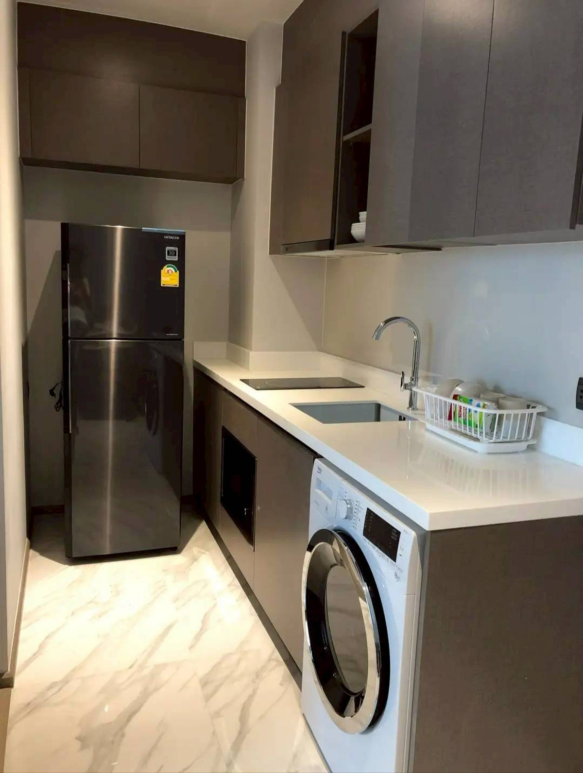 For RentCondoSukhumvit, Asoke, Thonglor : ✨ GT15815 | Condo Rhythm Ekkamai, convenient travel, near BTS, there is a shuttle, beautiful room, fully furnished, ready to move in!!