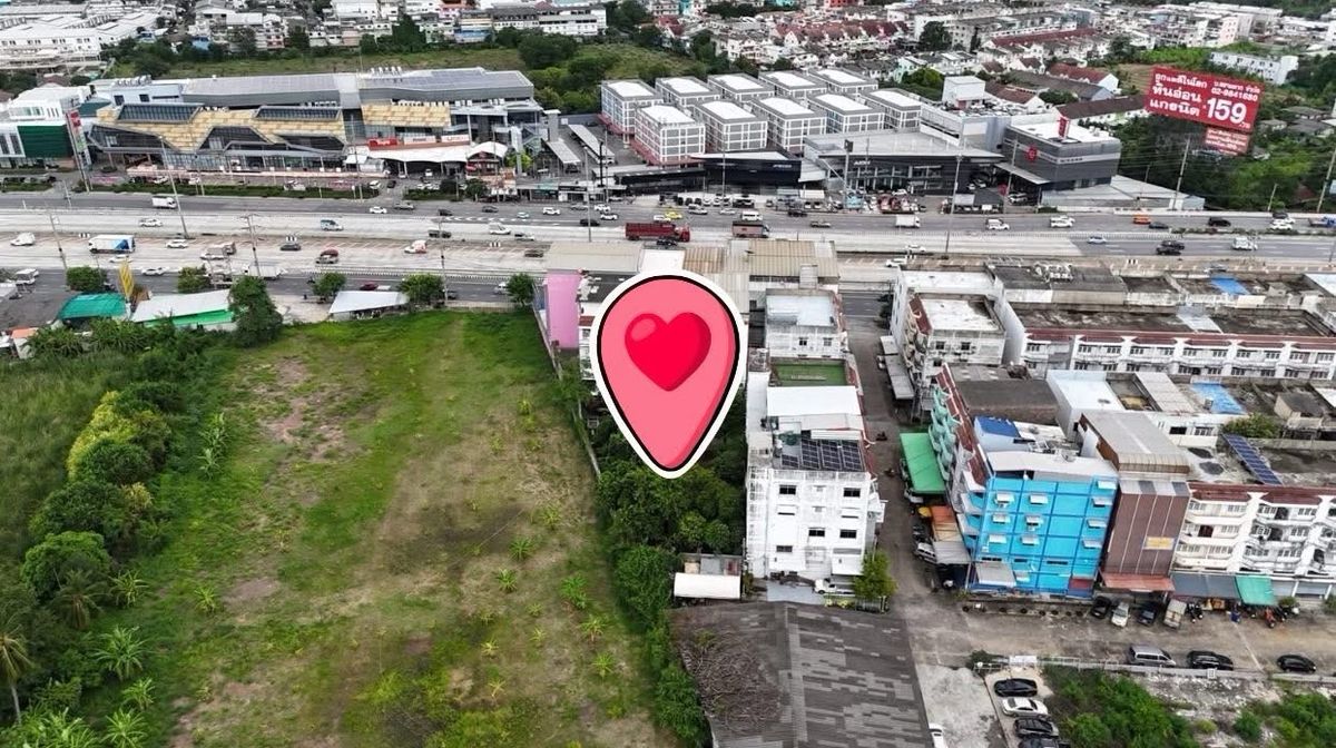 For SaleLandBang kae, Phetkasem : Land on the main road 165.8 sq. Kanchanaphisek - Bang Khae. Beautiful land on the main road is only 100 meters like this ... rarely appear in the market often.