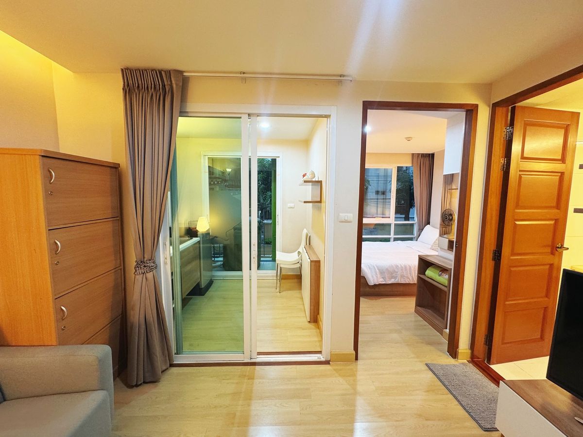 ให้เช่าคอนโดรัชดา ห้วยขวาง : เช่า RR909 Emerald Residence รัชดา ห้องสวย เฟอร์นิเจอร์ครบ ใกล้รถไฟฟ้า MRT ห้วยขวาง