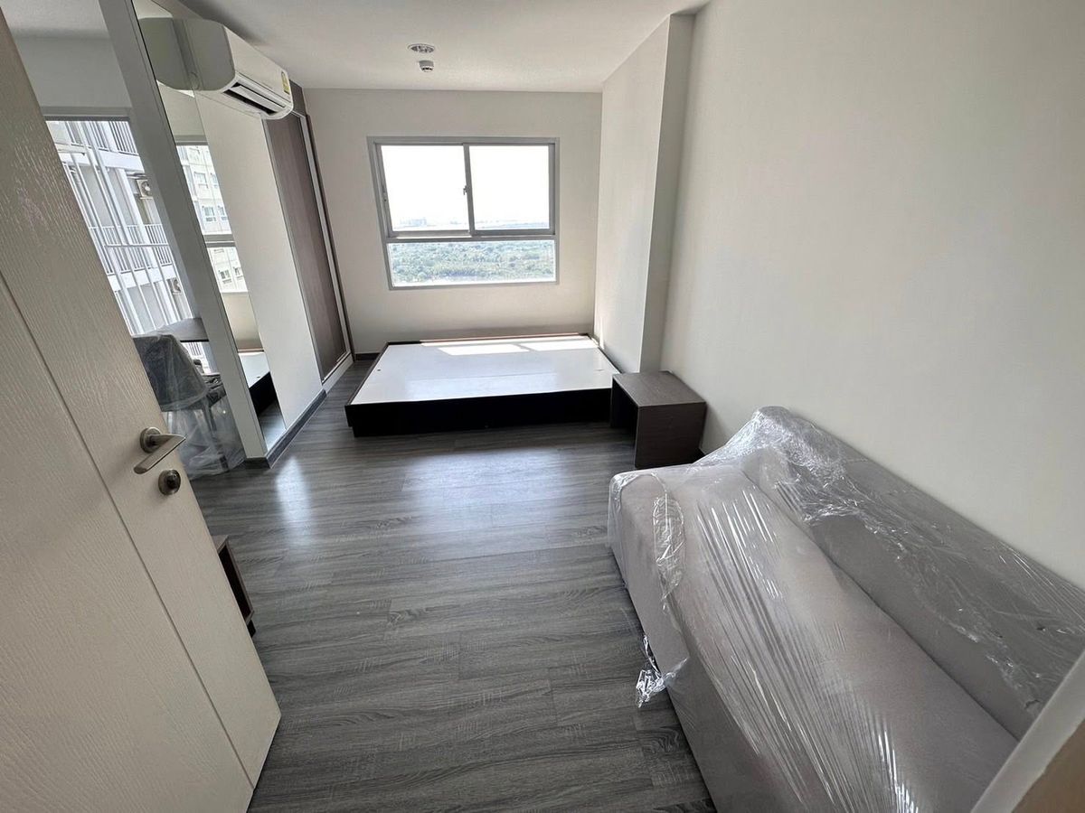 ให้เช่าคอนโดสมุทรปราการ สำโรง : ให้เช่า 🔥 The Trust Condo @BTS Erawan 🔥 ใกล้ BTS ช้างเอราวัณ เฟอร์นิเจอร์ และ เครื่องใช้ไฟฟ้าครบ 