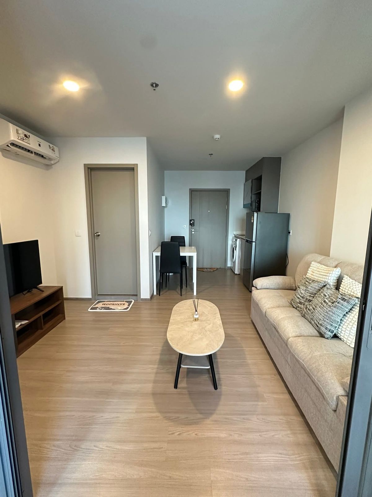 ให้เช่าคอนโดคลองเตย กล้วยน้ำไท : ให้เช่า 🔥 Aspire Sukhumvit - Rama 4 🔥 เฟอร์นิเจอร์ และ เครื่องใช้ไฟฟ้าครบ ใกล้ BTS พระโขนง