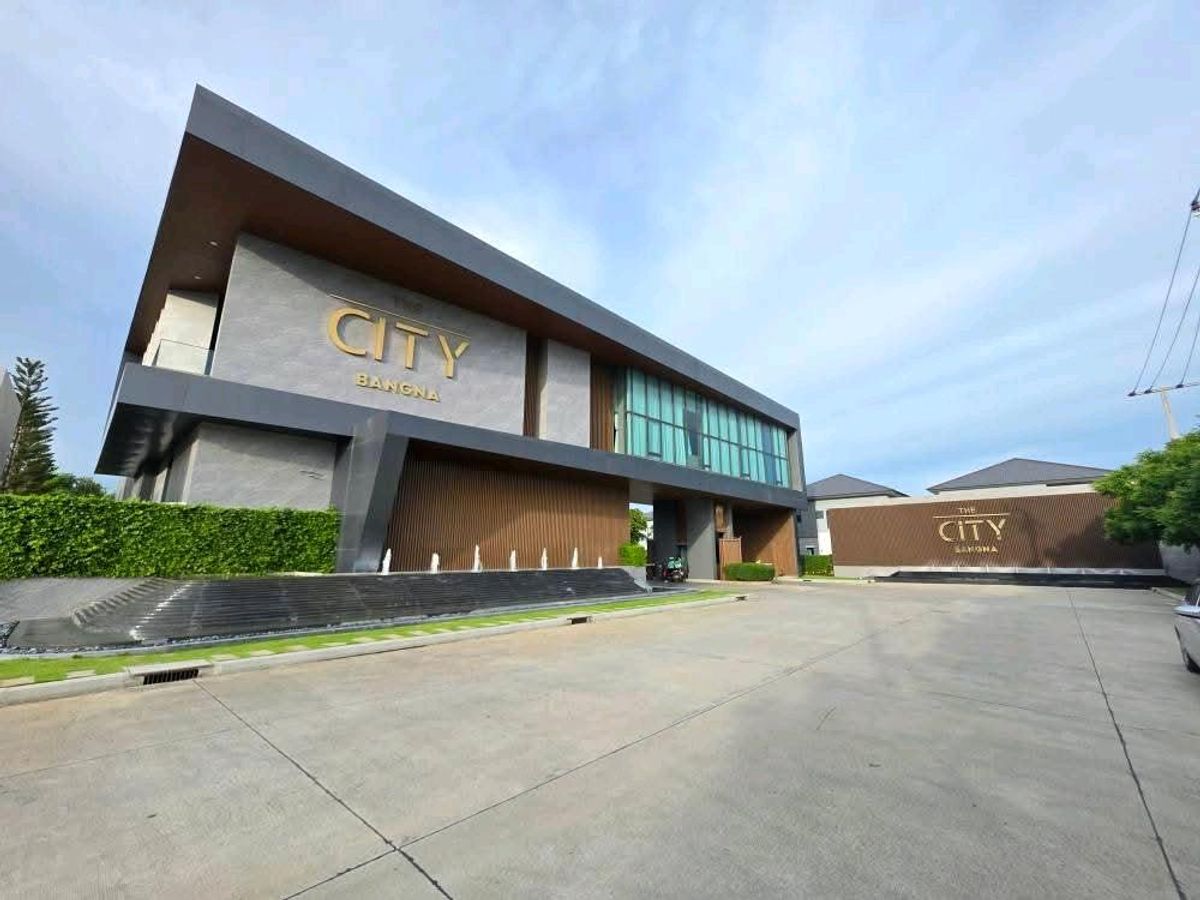 บ้านบางนา แบริ่ง ลาซาล : The City Bangna – Luxury Living Next to MEGA BANGNA พื้นที่ใช้สอย 313 ตร.ม. ที่ดิน 70 ตร.ว.