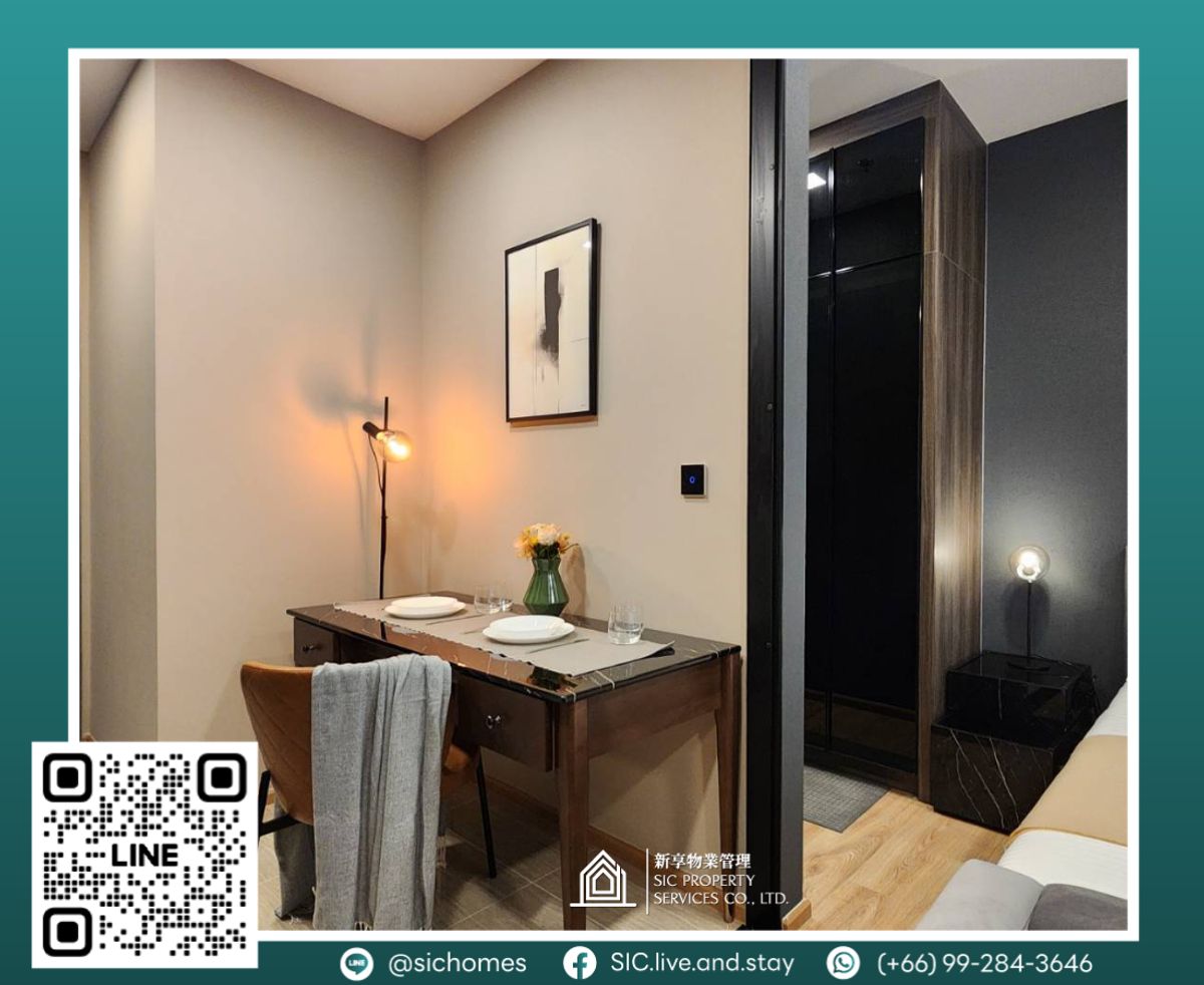 For RentCondoAri,Anusaowaree : For rent ✨NOPLLE AROUND ARI ✨1 Bedroom size 26.40😍 New room, beautiful decorated 💕 Near BTS Ari 🚅