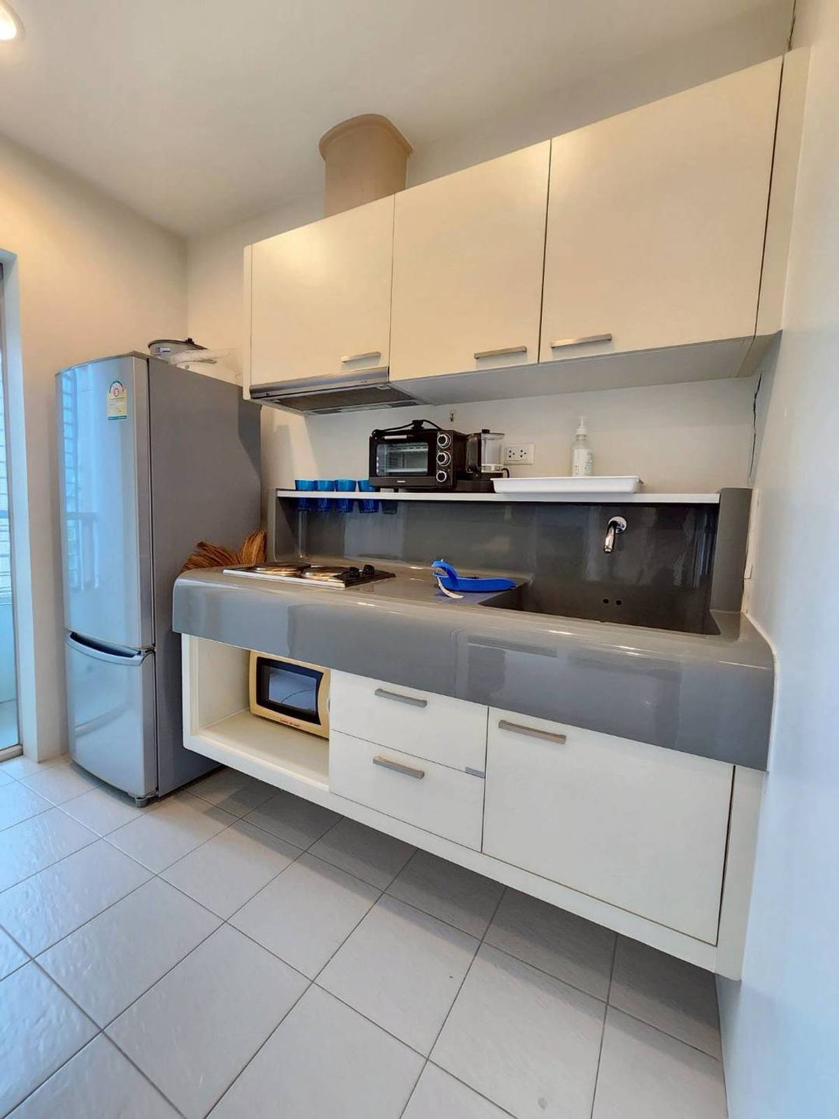 ขายคอนโดวงเวียนใหญ่ เจริญนคร : ขายคอนโด Q House Sathorn ใกล้ BTS กรุงธนบุรี 1 ห้องนอน 1 ห้องน้ำ ห้องสวย เฟอร์ครบ!!