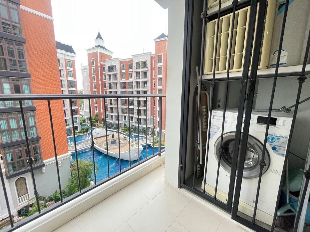 For RentCondoPattaya, Bangsaen, Chonburi : Rent Espana Jomtien 1 bedroom, pool view
