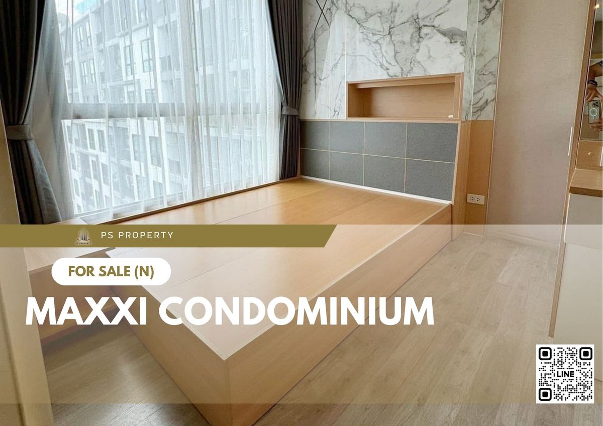 ขายคอนโดเกษตรศาสตร์ รัชโยธิน : ขายด่วน ✨ MAXXI Condominium ✨ 2 ห้องนอน เฟอร์นิเจอร์ และ เครื่องใช้ไฟฟ้าครบ ใกล้ ม.เกษตรศาสตร์