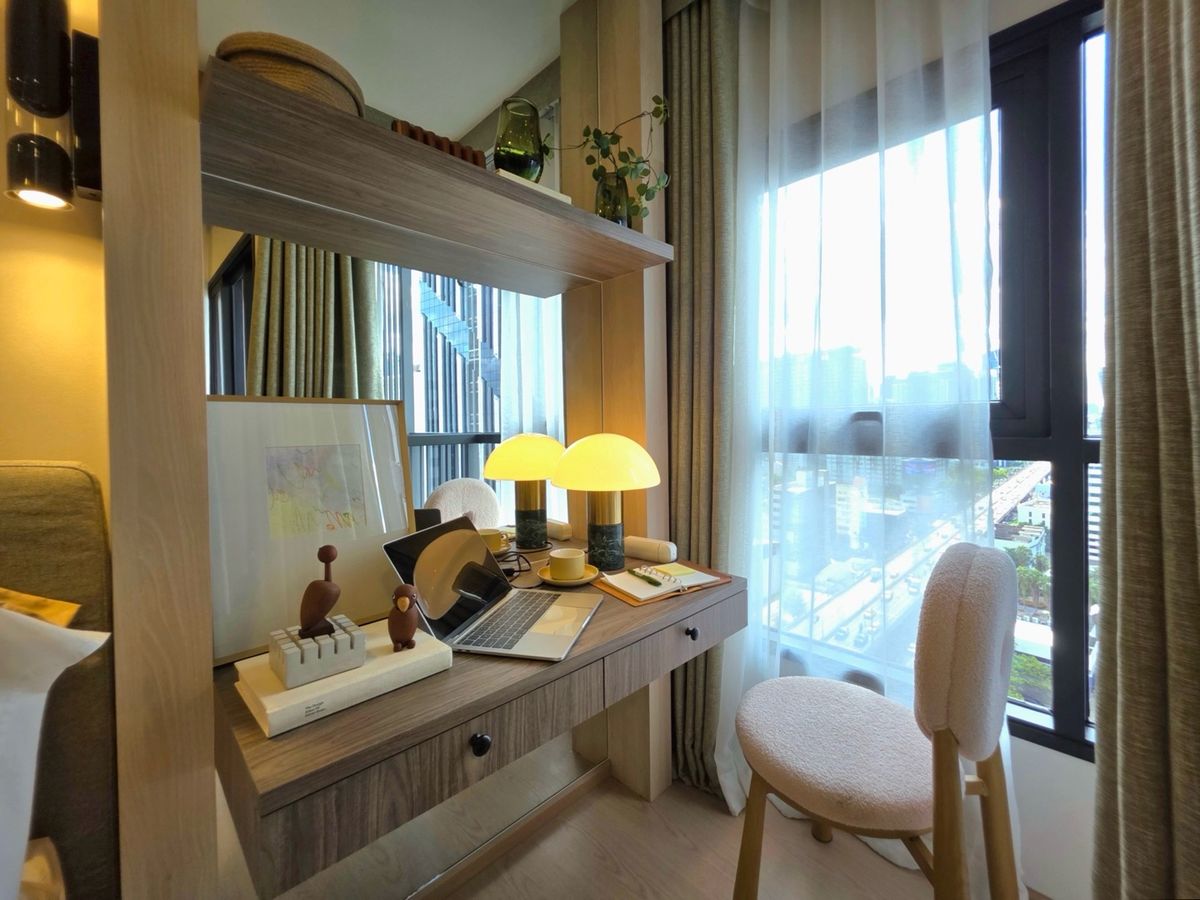 For SaleCondoRama9, Petchburi, RCA : ⭐️ (Buy directly from the project) ⭐️𝐓𝐡𝐞 𝐁𝐚𝐬𝐞 𝐔𝐫𝐛𝐚𝐧 𝟗 𝟗 26.75 SQ.M 1 Bed 1 Bath only 3.79 MB !! Contact 086-795-9997