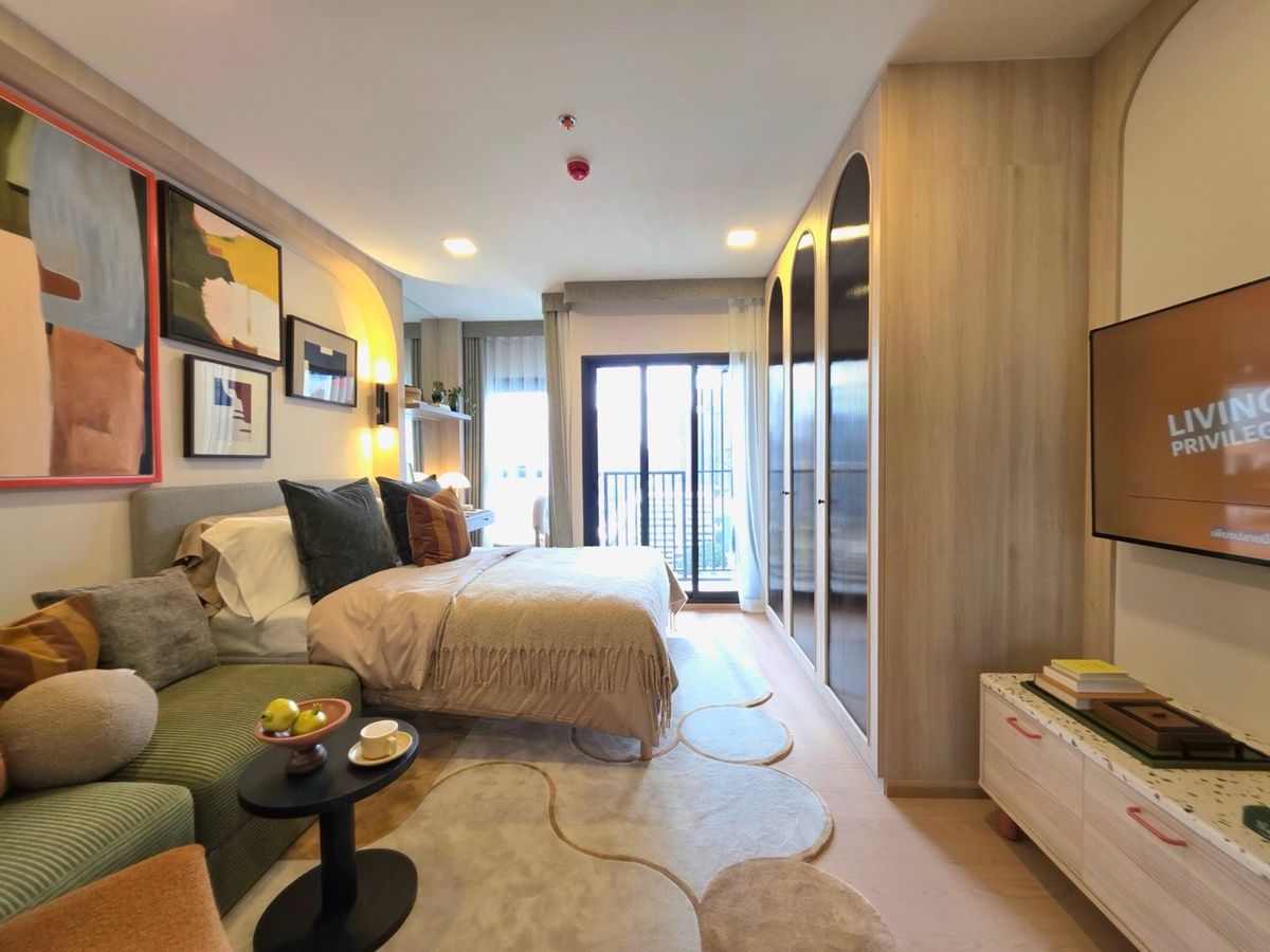 For SaleCondoRama9, Petchburi, RCA : ⭐️ (Buy directly from the project) ⭐️𝐓𝐡𝐞 𝐁𝐚𝐬𝐞 𝐔𝐫𝐛𝐚𝐧 𝟗 𝟗 26.75 SQ.M 1 Bed 1 Bath only 3.79 MB !! Contact 086-795-9997