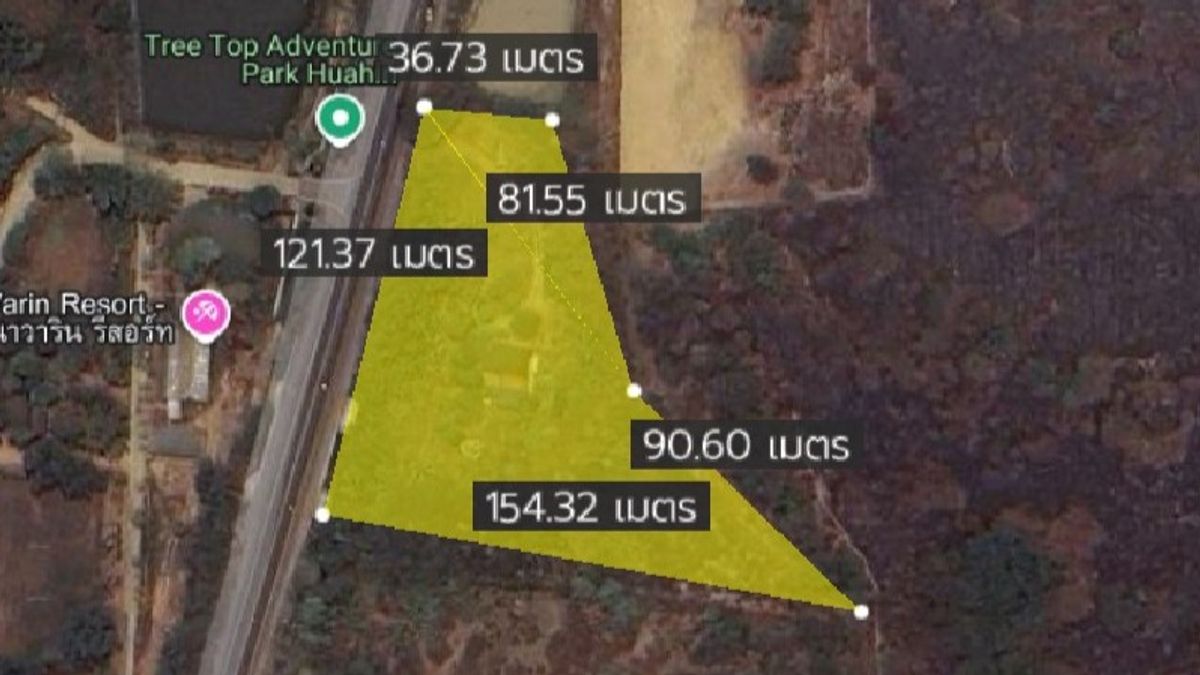 ขายที่ดินหัวหิน ประจวบคีรีขันธ์ : LUCK 🏠ขายที่ดิน 7 ไร่ หัวหิน พร้อมบ้านสวนชั้นเดียว 1 หลัง ที่ติดถนนสาธารณะประโยชน์ ราคาดี!!!