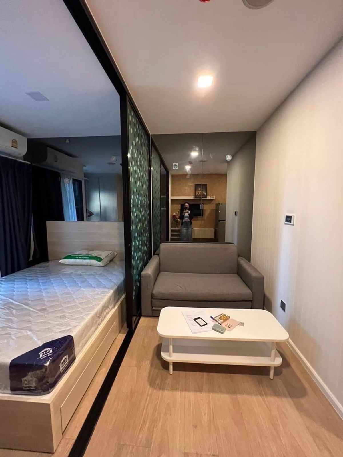For RentCondoChokchai 4, Ladprao 71, Ladprao 48, : Condo Winn, the room is ready.