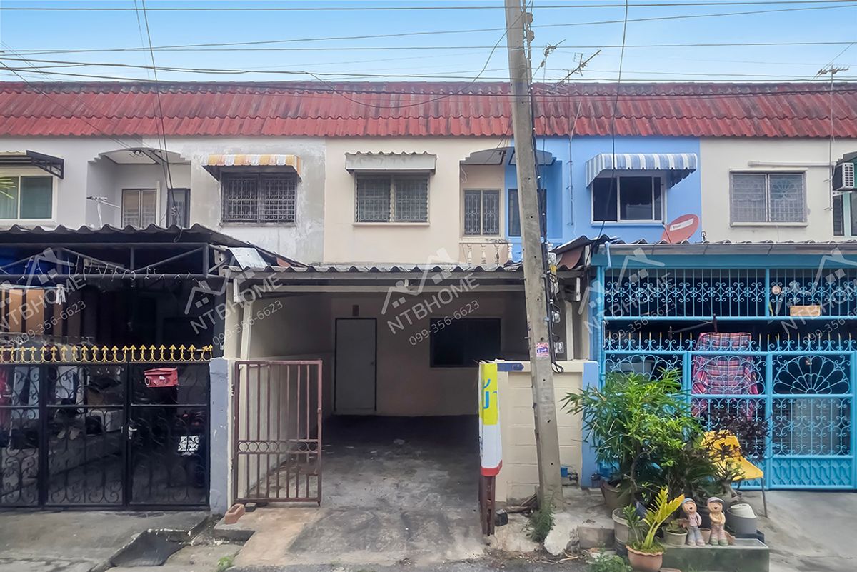 ทาวน์โฮมนนทบุรี บางใหญ่ บางบัวทอง : ขาย-ให้เช่า ทาวน์โฮม 2 ชั้น เกล้ารัตนา บางใหญ่ ต่อเติมครบพร้อมอยู่ ทางเข้าติดถนนใหญ่ติดรถไฟฟ้า