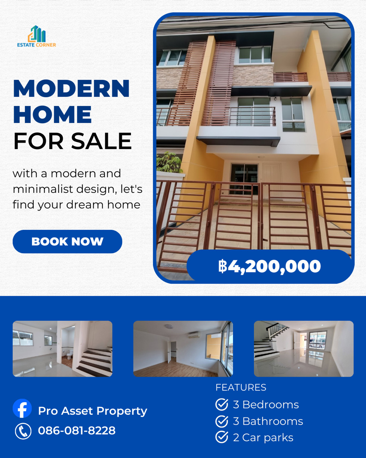 For SaleTownhomeChaengwatana, Muangthong : New 3 -story townhome, ready to stay - Plus City Park Ngamwongwan 25