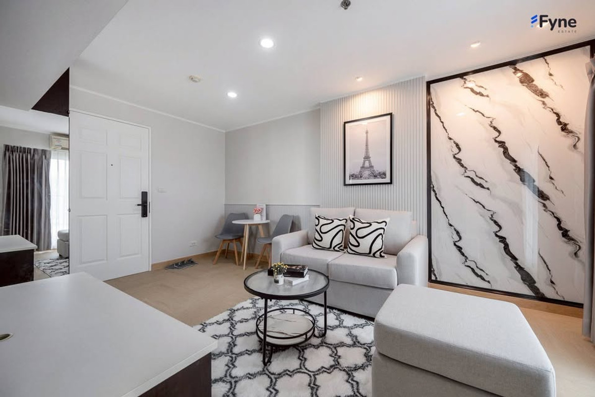 ขายคอนโดรัชดา ห้วยขวาง : ห้องใหญ่แต่งสวย เฟอร์ฯครบราคาดีมาก!!⭐U Delight Huaykwang Station (ยู ดีไลท์ แอท ห้วยขวาง สเตชั่น)