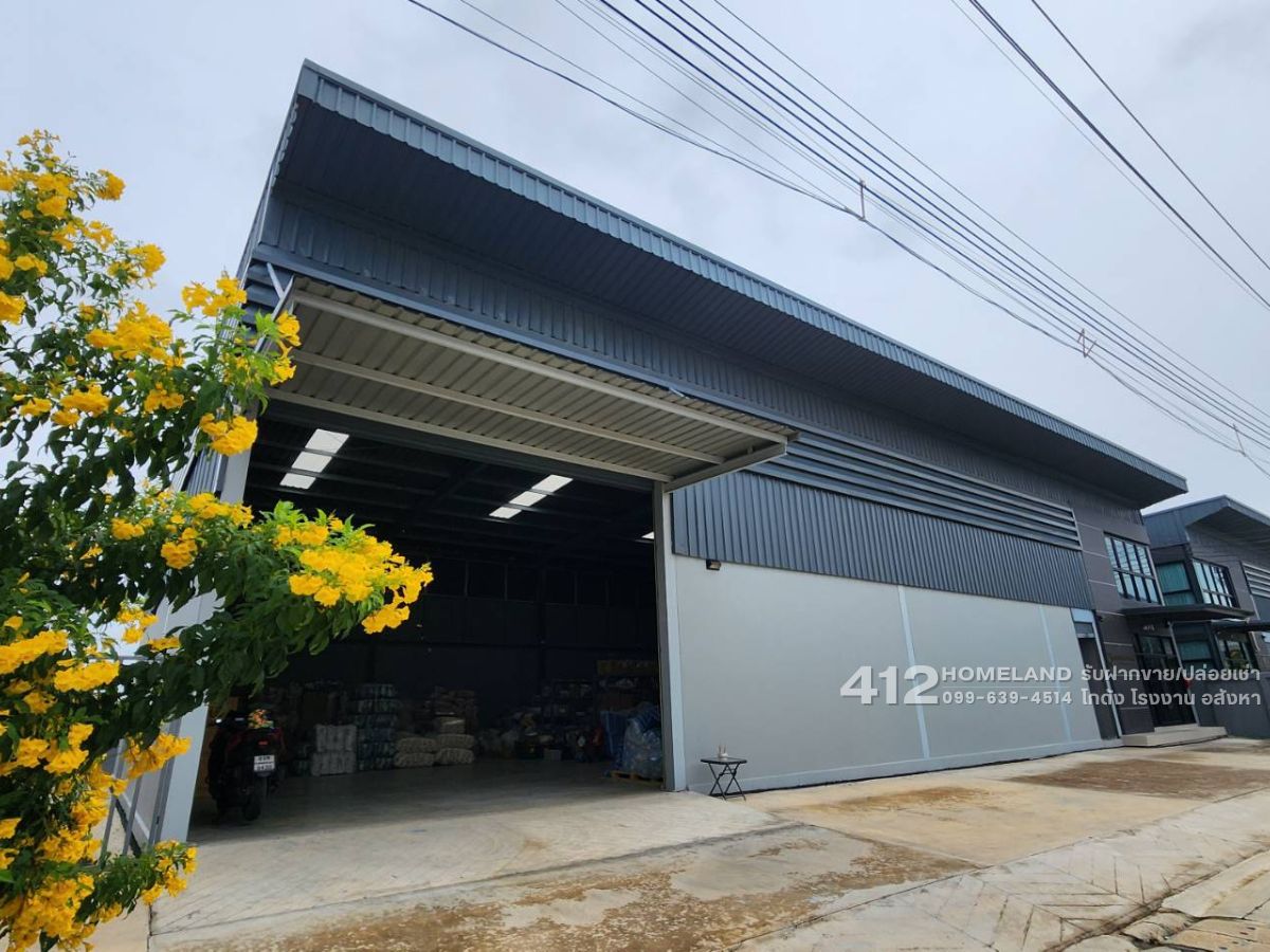 ให้เช่าโกดังสมุทรปราการ สำโรง : ให้เช่าโกดัง ขนาด 504 ตรม. สำนักงาน 2 ชั้น สะดวก สะอาด เทพารักษ์, บางเสาธง, สมุทรปราการ