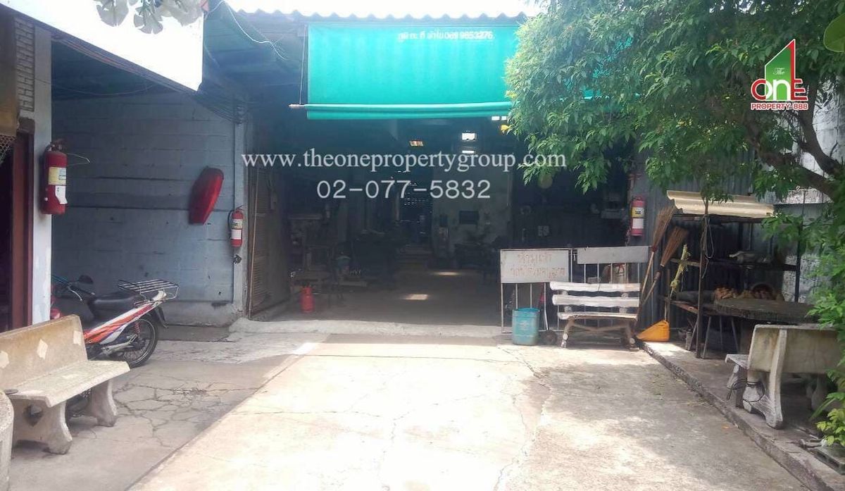 ขายที่ดินนนทบุรี บางใหญ่ บางบัวทอง : ที่ดินพร้อมสิ่งปลูกสร้าง (แปลงริม) 186 ตร.ว. ถนนสามัคคี ซอย 49 ต.ท่าทราย อ.เมืองนนทบุรี จ.นนทบุรี