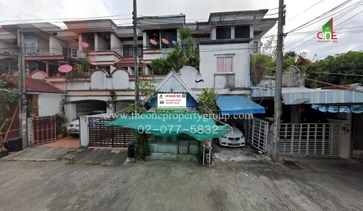 ขายทาวน์โฮมนนทบุรี บางใหญ่ บางบัวทอง : ทาวน์โฮม 3 ชั้น เนื้อที่ 21 ตรว. ถนนติวานนท์ ซ.44 ต.ท่าทราย อ.เมืองนนทบุรี จ.นนทบุรี
