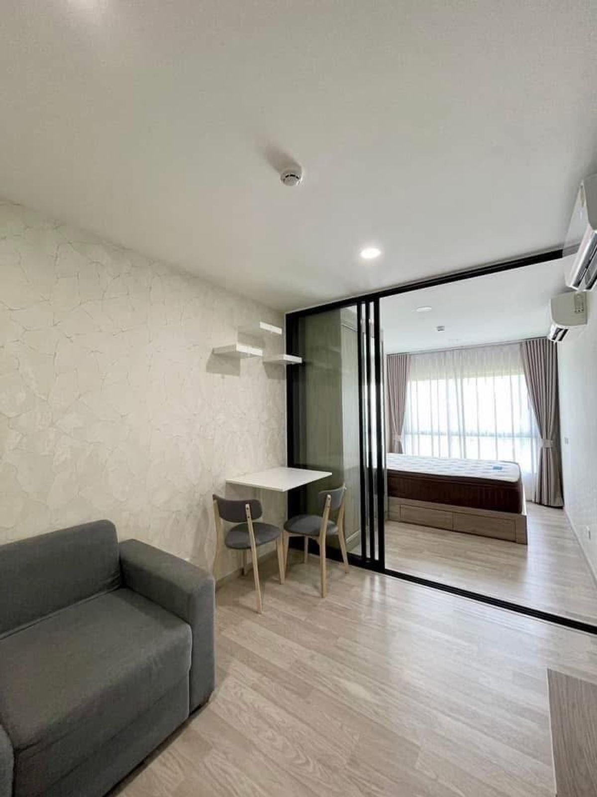 For RentCondoOnnut, Udomsuk : For rent 📍 Plum Condo Sukhumvit 97.1 📍 Fully furnished and equipped, near BTS Bang Chak