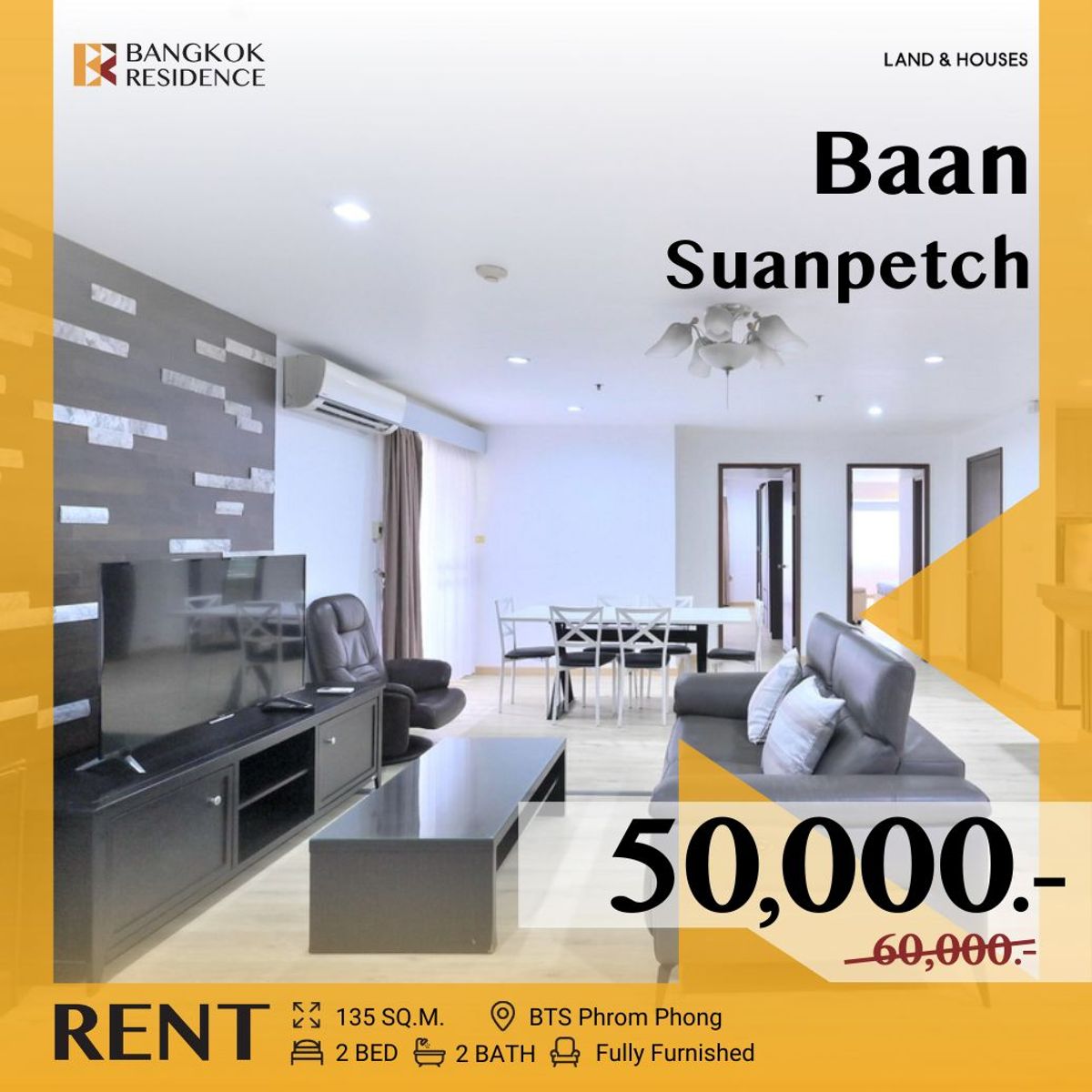 ให้เช่าคอนโดสุขุมวิท อโศก ทองหล่อ :  Baan Suanpetch 💫 𝐒𝐩𝐚𝐜𝐢𝐨𝐮𝐬 𝐚𝐧𝐝 𝐀𝐟𝐟𝐨𝐫𝐝𝐚𝐛𝐥𝐞 𝐋𝐢𝐯𝐢𝐧𝐠 ✨ ใกล้ BTS พร้อมพงษ์ 
