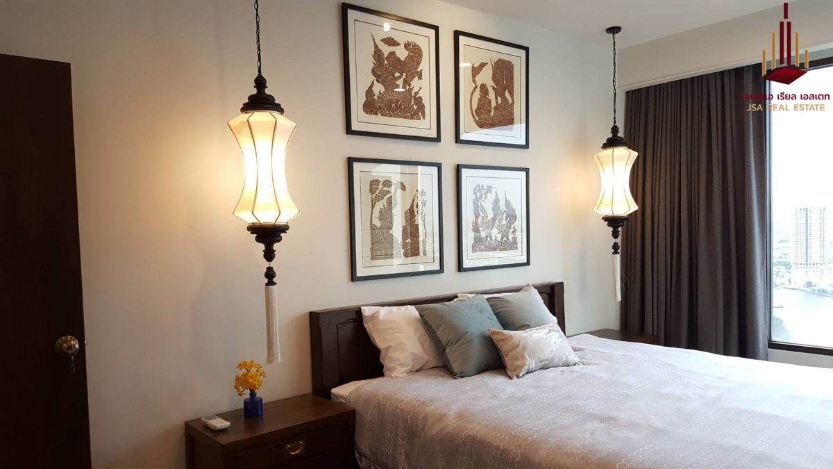 ให้เช่าคอนโดวงเวียนใหญ่ เจริญนคร : ✨ For Rent: Baan Chao Praya Condo ✨ 💰 Only 75,000 THB/month