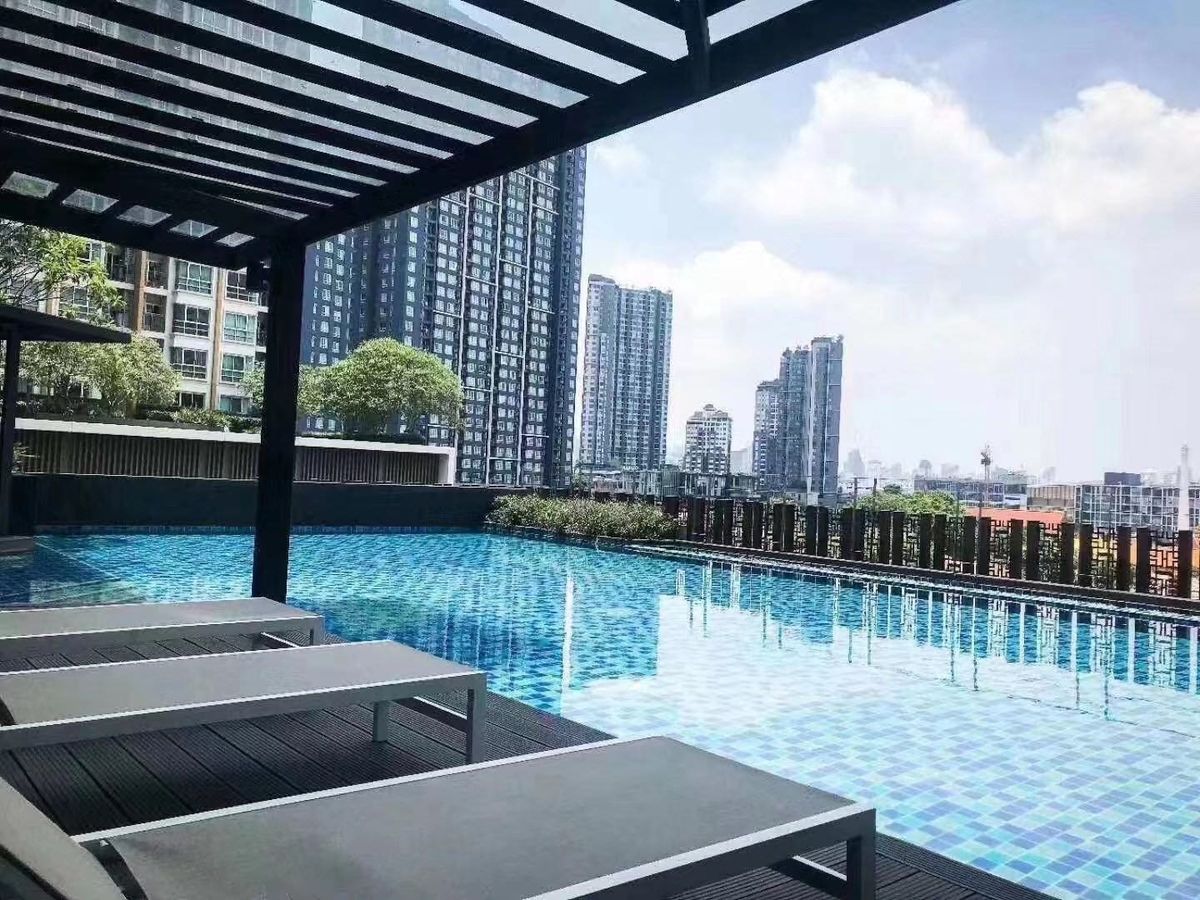 For RentCondoOnnut, Udomsuk : Rent Artemis Sukhumvit 77 | 1 Bedroom 30 sq.m., Floor 20 | Rental 13,000 baht/month | Line: @323GQMHO | Ref: T2014