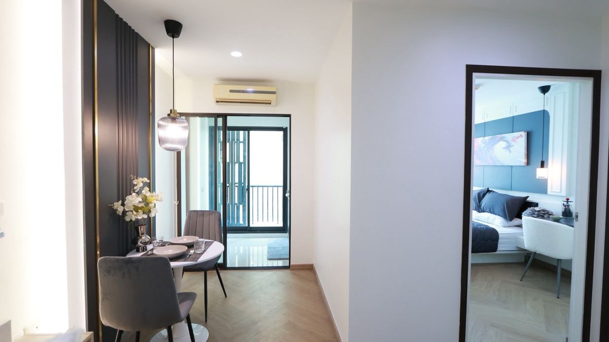 For SaleCondoOnnut, Udomsuk : Urgent sale ✨ I CONDO Sukhumvit 103 ✨ Fully furnished and equipped, near MRT Sri Udom