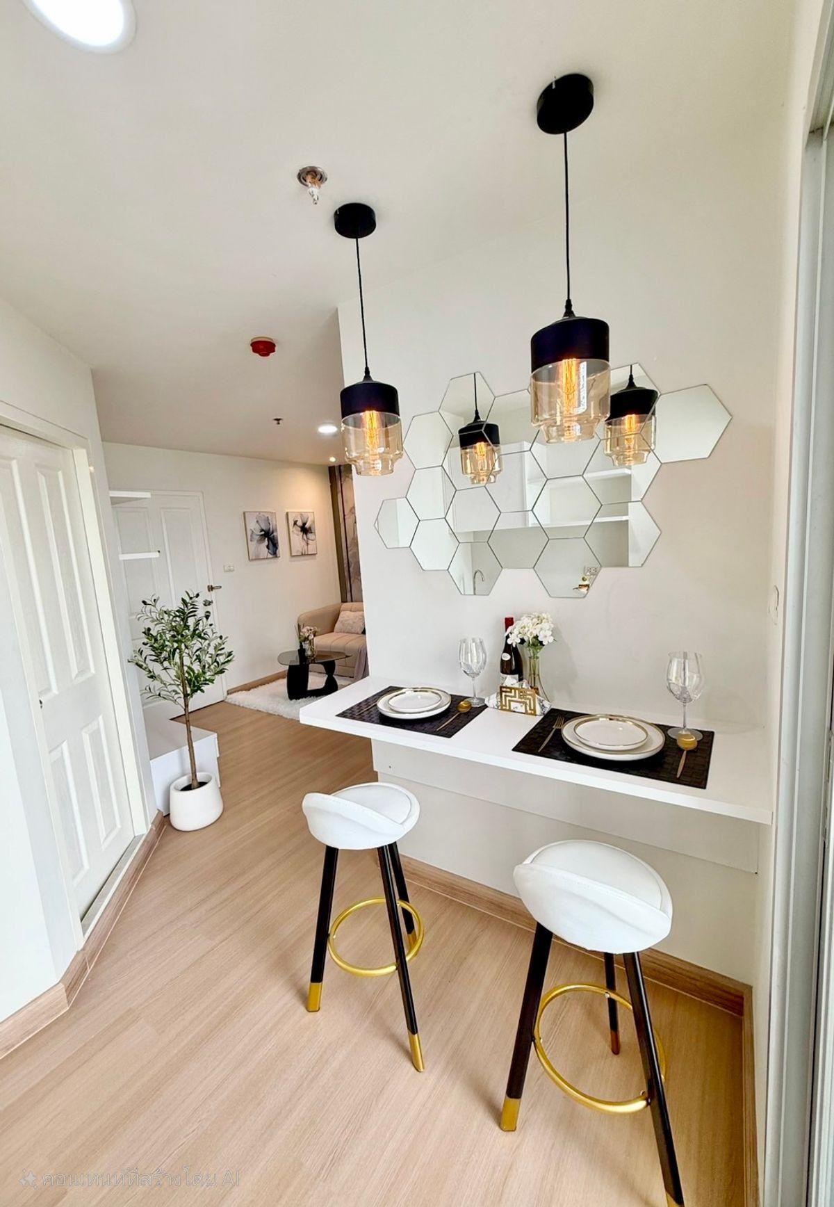 ขายคอนโดปิ่นเกล้า จรัญสนิทวงศ์ : ขายด่วน 📍 The Trust Residence Pinklao 📍 เฟอร์นิเจอร์ และ เครื่องใช้ไฟฟ้าครบ 