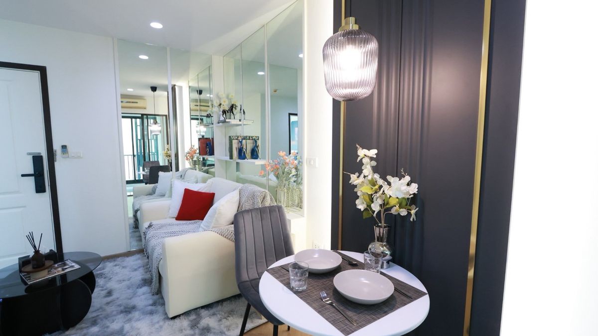 For SaleCondoOnnut, Udomsuk : Urgent sale ✨ I CONDO Sukhumvit 103 ✨ Fully furnished and equipped, near MRT Sri Udom