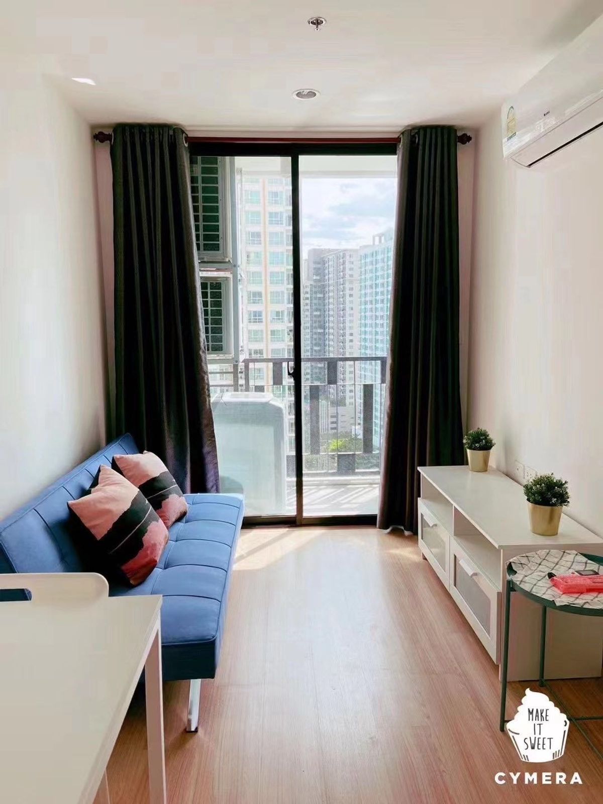 For RentCondoOnnut, Udomsuk : ให้เช่า Artemis Sukhumvit 77 | 1 ห้องนอน 30 ตร.ม. ชั้น 20 | ค่าเช่า 13,000 บาท/เดือน | LINE: @323gqmho | Ref: T2014