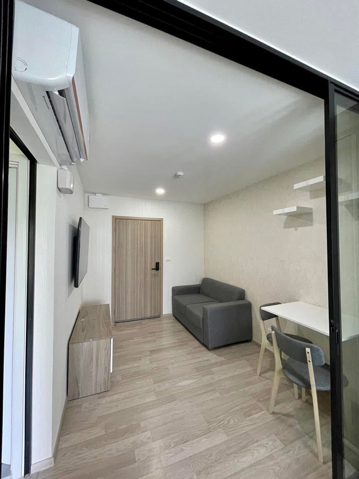 For RentCondoOnnut, Udomsuk : For rent 📍 Plum Condo Sukhumvit 97.1 📍 Fully furnished and equipped, near BTS Bang Chak
