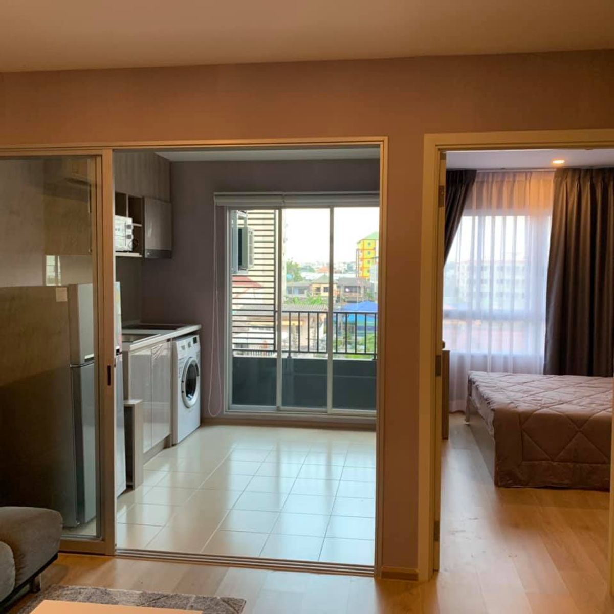 For SaleCondoKasetsart, Ratchayothin : Beautiful room, full view of the city The best price !!