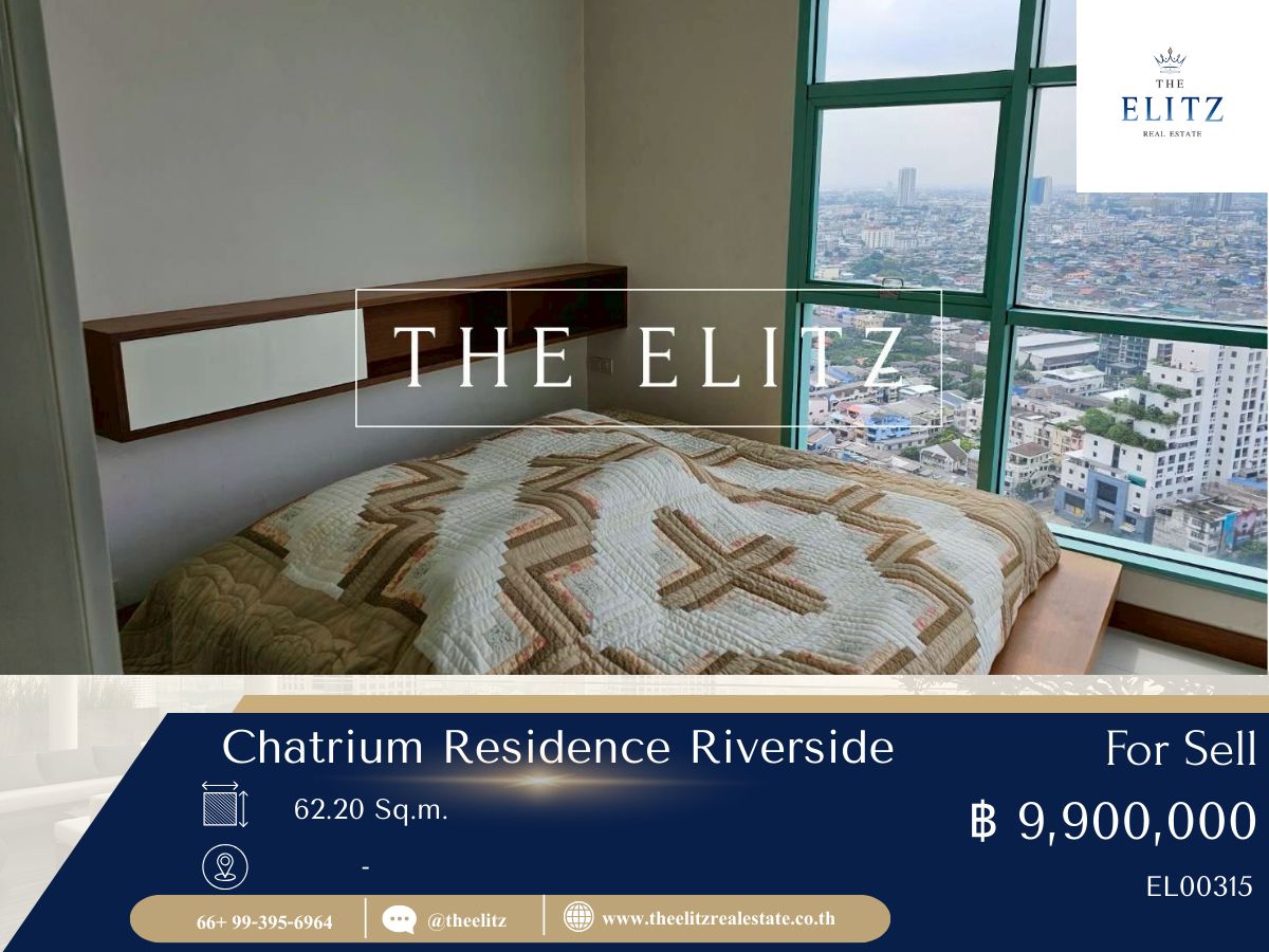 For SaleCondoSathorn, Narathiwat : ✨ If you want a Chatrium Residence Riverside Condo, there is a RARE room served 💖
