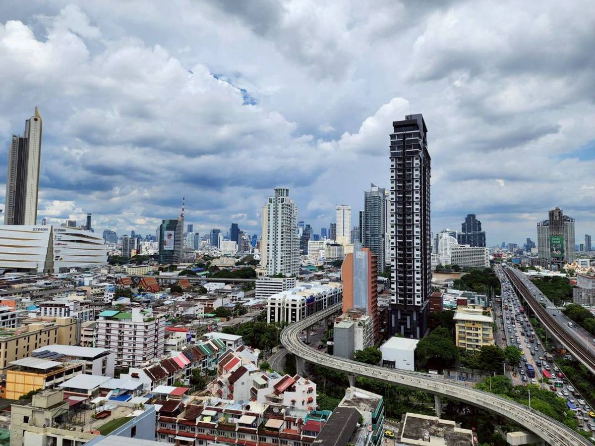 ขายคอนโดวงเวียนใหญ่ เจริญนคร : ขาย!! คอนโด วิลล่า สาทร ใกล้ BTS กรุงธนบุรี ชั้นสูง วิวเมือง