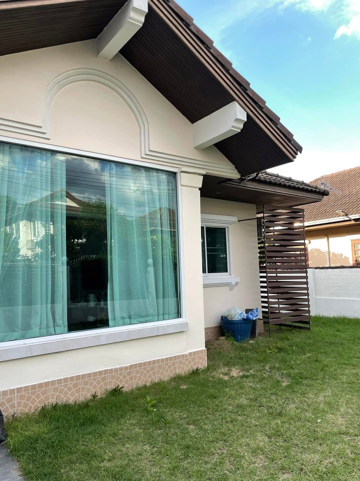 For RentHouseYothinpattana,CDC : Rent a detached house 52 sq.m. Along Ramintra Express Attached to the express market near the pink MRT