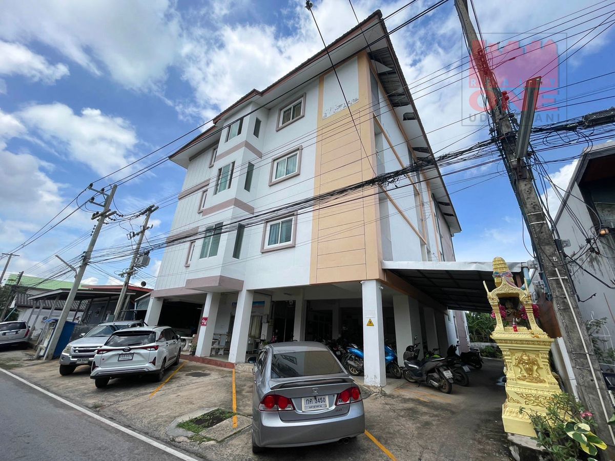 ขายกิจการโรงแรม & กิจการอพาร์ตเมนต์มหาสารคาม : ขายหอพักทำเลทอง ใกล้มหาวิทยาลัยราชภัฏมหาสารคาม 4 ชั้น 34 ห้อง