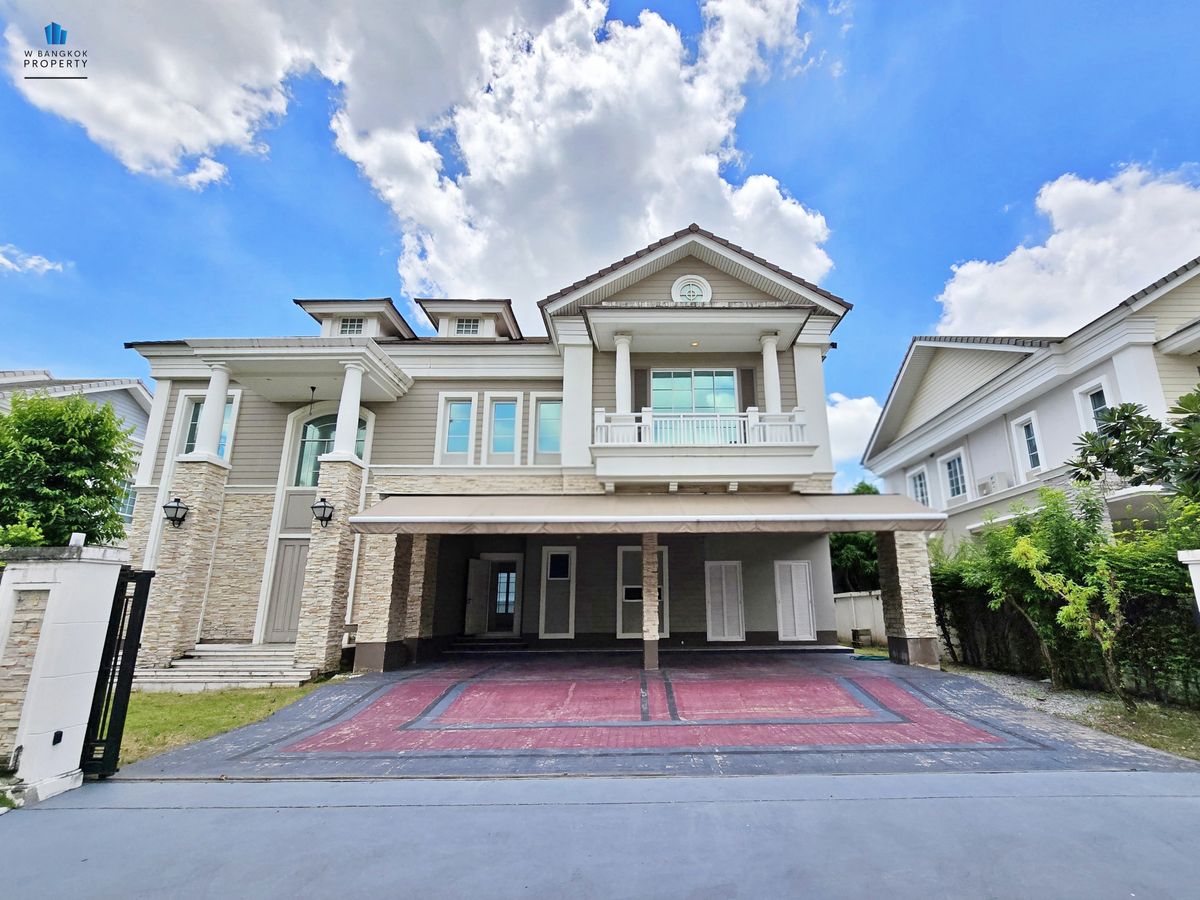 ขายบ้านบางนา แบริ่ง ลาซาล : *โปรแรง* ขายบ้านเดี่ยวระดับ Super Luxury นาราสิริ บางนา เนื้อที่ใหญ่ 4 ห้องนอน 5 ห้องน้ำ 8 ที่จอดรถ 397 ตรม. บนที่ดิน 137 ตรว.