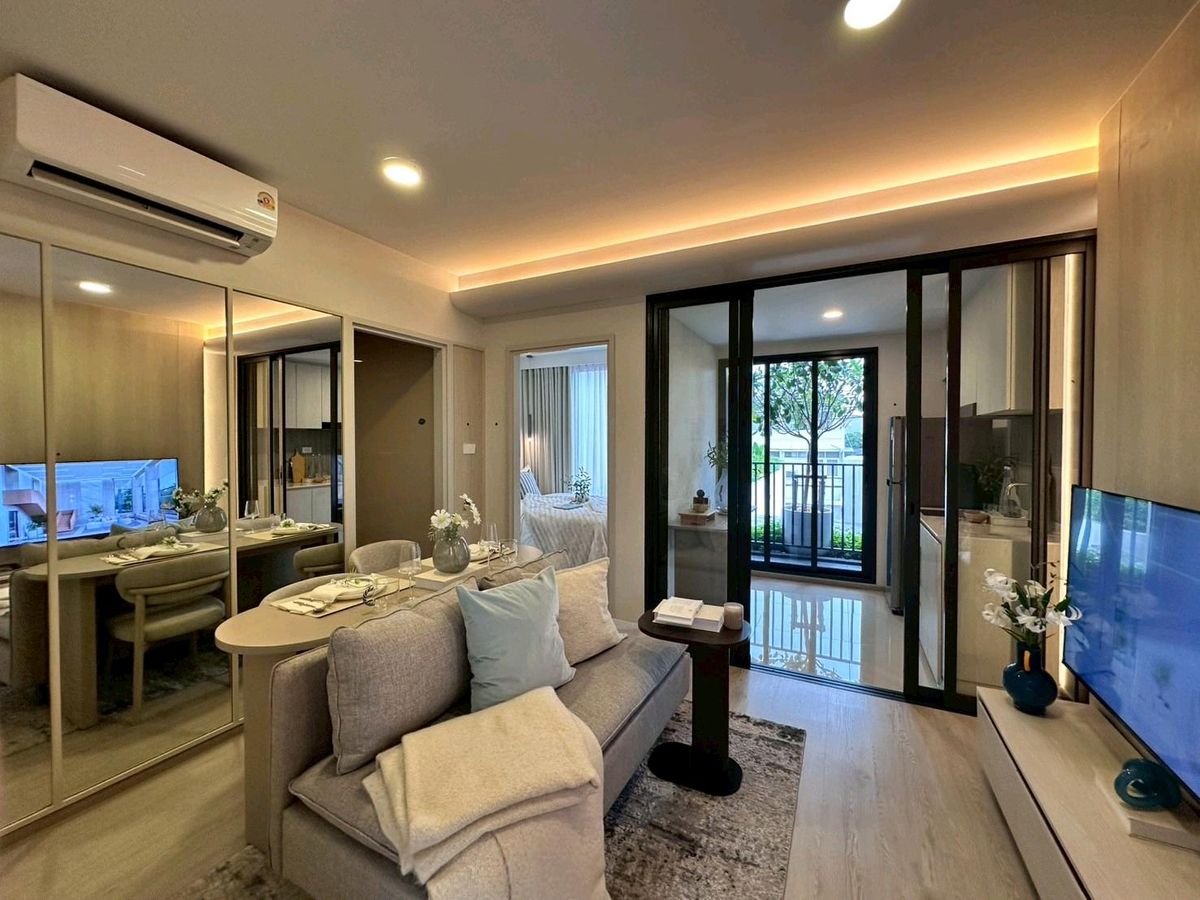 ขายคอนโดรัชดา ห้วยขวาง : คอนโด Low rise ใจกลางลาดพร้าว cobe ลาดพร้าว สุทธิสาร 30 ตร.ม 2.99MB 